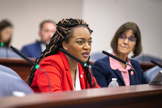House Minority Leader Fentrice Driskell, D-Tampa, said in a statement: 'Because of extremist politicians, the young women of Florida today have fewer freedoms than their mothers and grandmothers.' - Photo via State of Florida